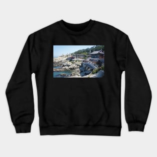 korea Busan Haedong Yonggungsa Temple Crewneck Sweatshirt